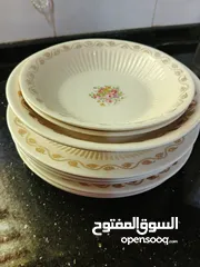  3 صحون مطلي ذهب عيار22 للبيع بسعر مغري كاملات ب15