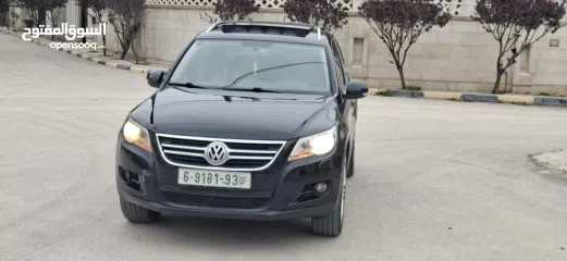  21 جيب تيجوان موديل 2010-اتومتيك-ماتور 2000تربوا -بنزين فل فل اضافات مع فتحة سقف بنوراما-فحص شركة ونخب