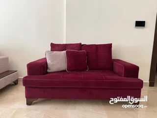  4 طقم كنب كورنر مع ثنائية