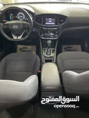 9 هيونداي ايونيك هايبرد موديل 2018 فل مع فتحه وارد الشركه الاردنيه فحص كامل بحالة الشركه