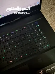  2 MSI Stealth GS77 i9-12th gen RTX3080TI 4k display بسعر مغري جدا