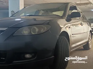  3 مازدا 3 ممتازة موديل 2007 للبيع عمان