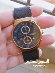  1 ساعة نوع hwgo ماكينة يابانية اصلية ستانلس تيل ، ضد المي بحالة ممتازة للبيع بسعر مغري 10 د نهايتها