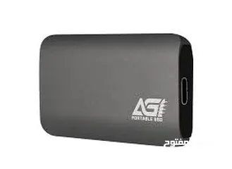  3 6Gb/s (SATA III) Dimensions(L x W x H) AGI PORTABLE 512 SSD ED138 SSD خارجي فائق السرعة  اسس دي