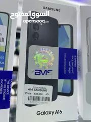  3 Samsung A16 (128 GB / 6 GB RAM) سامسونج اي 16 موديل 2025  كفالة الوكيل الرسمي لشركة سامسونج سنة