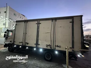  14 شحن افيكو 10 طن  صندوق ابواب ورمبة  موديل 2008 للبيع ماتور 6 سلندر جير عادي 6 غيار