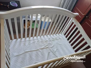  3 Junior Baby cot with matters