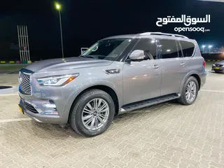  10 انفنتي qx80 2019 الفل اوبشن كرسي طويل اقل سعر في السوق تشليع فقط