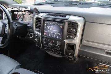  12 Dodge Ram Big horn 2019 gasoline   البكب بحالة الوكالة و قطع مسافة 51,000 ميل فقط