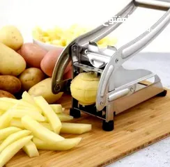  7 ماكينة تقطيع البطاطا اصابع ستيل معدن ماكينه تقطيع بطاطا اليدويه