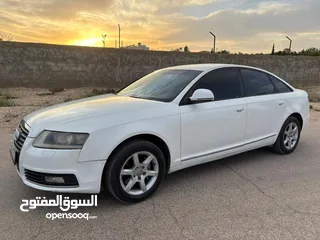  4 اودي A6موديل 2010 فحص 2جيدو2 دقه عراس بدون  رقم مميز بسعر مغري