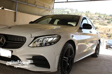  13 Mercedes Benz C200 2019 AMG KIT mild hybrid  مارسيدس C200 2019