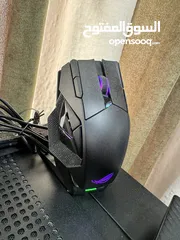  8 Asus rog spatha wireless or wired gaming mouse with charging dock