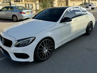  2 فرصه للبيع مرسيدس C300 2017 AMG *بسعر اقل من السوق*.