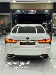  4 لكزس LS 500 أعلى مواصفات موديل 2021 نظيف جداً