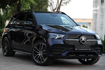  1 وارد المانيا مرسيدس-بنز  2021GLE350e AMG Night Edition قاطع مسافة :  45.000