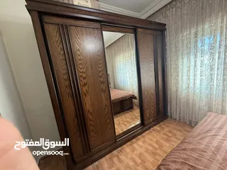  9 غرفه نوم مزوج مستعمله مع فرشه لانا خشب ثقيل وكاله
