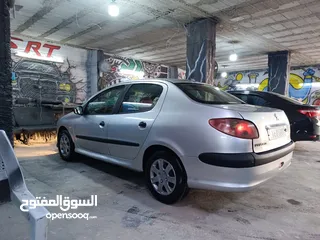  5 بيجو 206 صندوق 2007 قير عادي