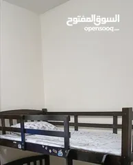  2 سرير خشب مفرد من دون مرتبه