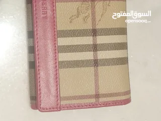  4 New Burberry Check Bifold Wallet from UK  محفظة Burberry Check Bifold جديدة من إنجلترا