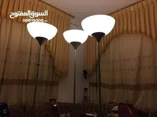  4 عدد 3 ستاند لامب مع ريموت كونتريول ماركه FLAMINGO