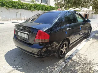  4 كيا سيراتو/2007/جولد/فحص كراتين
