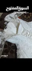  8 فستان عرس  لبسة واحدة للبيع