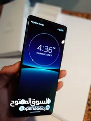  4 سوني مارك 4 اسود بحالة الجديد Sony Xperia 1 IV