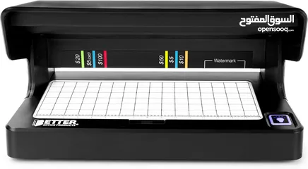  12 فاحص عملة (كاشف عملة ) UV Counterfeit Money Detector