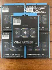  1 5x Lian Li UNI Fan SL120 V2 RGB Black Single Pack —NEW SEALED—