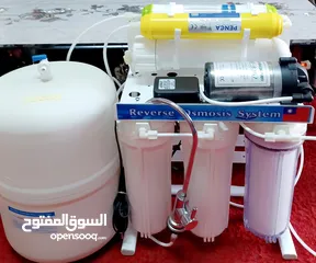  1 بقفلتر ماء 6 مراحل بحاله جديد مابدو تغيير اي شيء كل شي جديد
