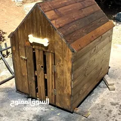  8 أكواخ خشبية وبيوت للحيوانات