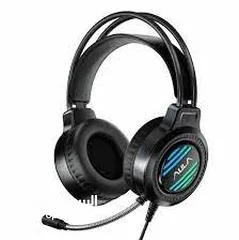  7 سماعات جيمنغ محيطية مضيئة أفضل الانواع  Aula Headset S606  Gaming RGB Lights OG