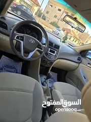  14 هونداي اكسنت 2014 فحص كامل 7 جيد عداد 112km محرك 1600cc مالك 1