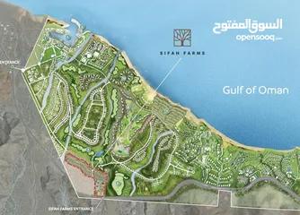  6 مزرعة بأفضل سعر في منتجع جبل سيفة  Best Farm in Jebel Sifah Resort