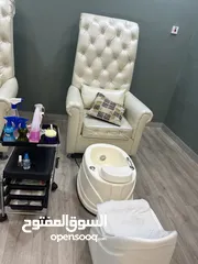  5 Ladies salon for sale with full furniture