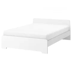  1 للبيع: سرير ايكيا مستعمل بحالة ممتازة مع مرتبة ikea bed for sale like new + mattress
