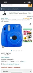  6 Fujifilm mini 9 intax Polaroid camera