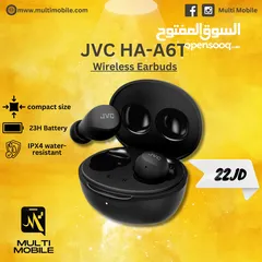  1 سماعة JVC HA-A6T (جديدة)