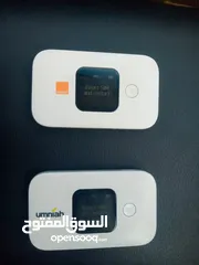  3 راوترات ماي فاي هواوي متنقله 4G HUAWEI مستعمل يوجد جهازين واحد اورنج و واحد امنيه شغالين 100٪؜