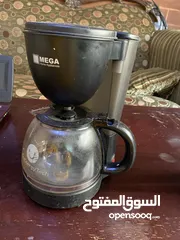  1 ماكينة قهوة