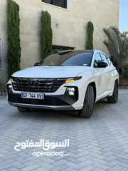  3 هونداي توسان NLine ترخيص 2022 محرك 1600 هايبرد plug in/يقطع على الشحنه 65 كيلو متر