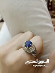  12 خواتم انتيك بأحجار كريمة من الياقوت الاصلي