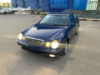  1 مرسيدس ام عيون E200 موديل 2002