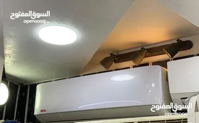  8 مكيفات  عادي (روتري) طن 1 طن 1.5 طن 2 طن مستعمل  من كوخ الاسكيمو للتكييف والتبريد