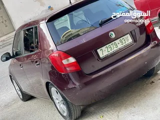  6 سكودا فابيا 2013 مطور 1400 جير عادي