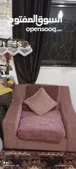  4 طقم كنب مستعمل بحالة جيدة جدا تسعة مقاعد