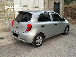  2 سيارة نيسان ميكرا ترخيص 2013 السيارة بحالة الوكالة