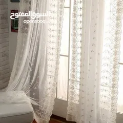  2 أرقى أنواع أقمشة  الدانتيل الفاخر لتصاميم ستائر وبرادي أنيقة وعصرية لعام 2025 لمسة راقية لمنزلك