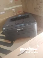  4 طابعه ليزر اسود بحالة الجديد